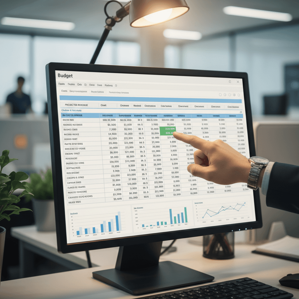 Budget planning and forecasting spreadsheet