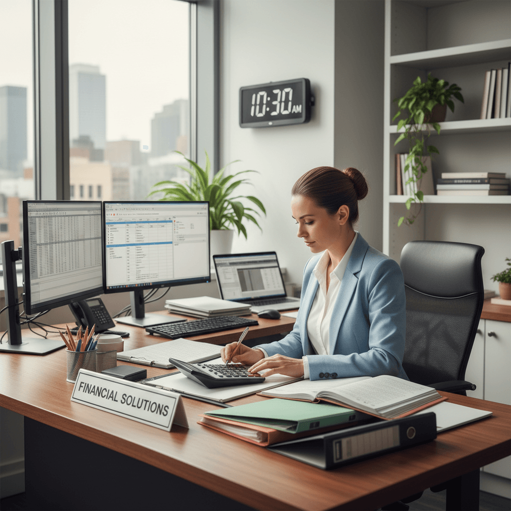 Organized financial records